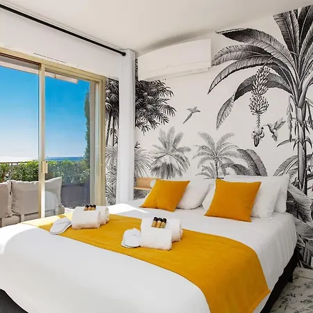 Rooftop View - 2 Bdr 2 Bthr 1 Toil - Clim Terrace Elevator Small Parking * Cannes