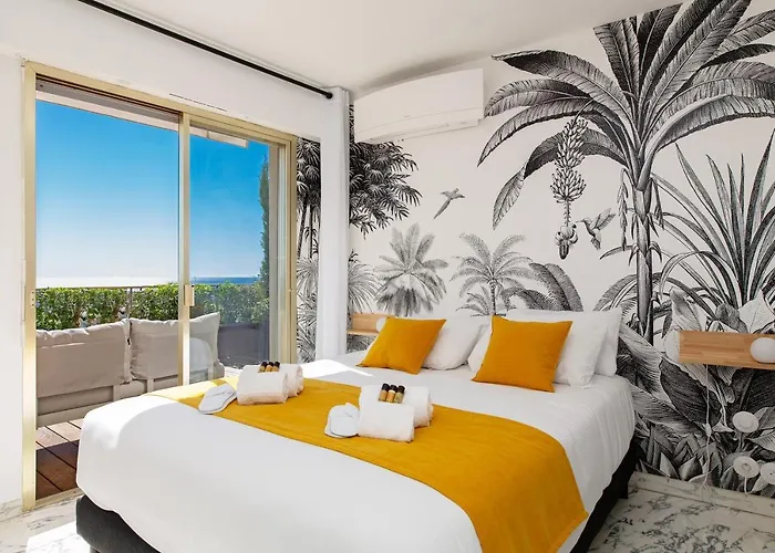 Rooftop View - 2 Bdr 2 Bthr 1 Toil - Clim Terrace Elevator Small Parking * Cannes